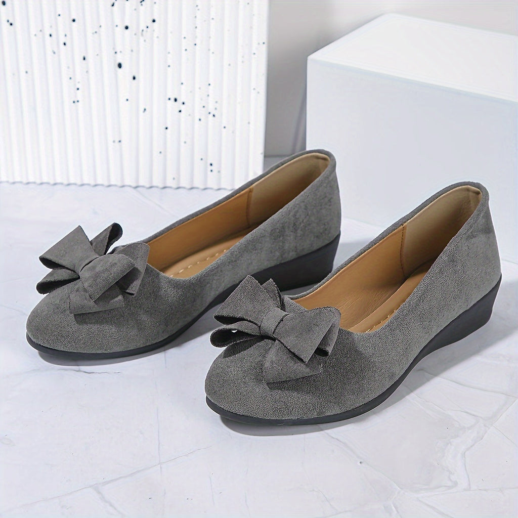 Women's Bow Detail Orthopedic Flats