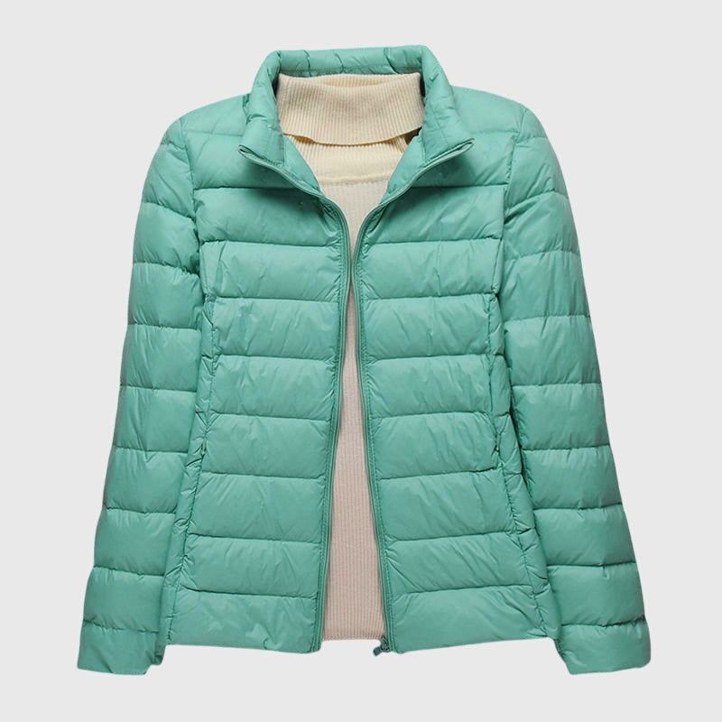 Women's Ultra-Light Stand Collar Quilted Jacket