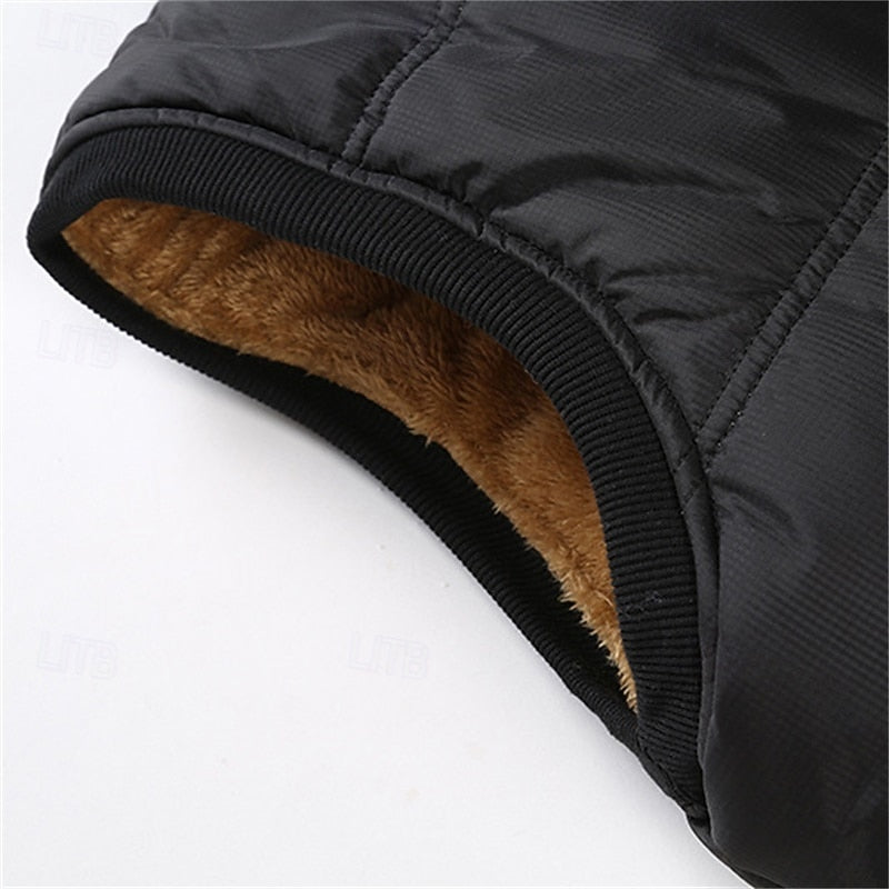 Men's Sherpa-Lined Puffer Vest