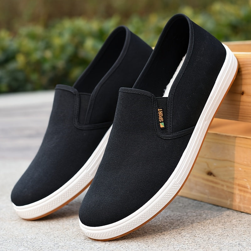 Men's Canvas Slip-On Loafers