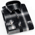 Men's Plaid Check Button-Up Overshirt