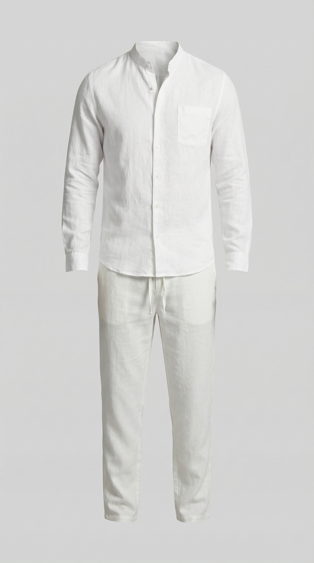 Men's Relaxed Linen Shirt Trouser Set