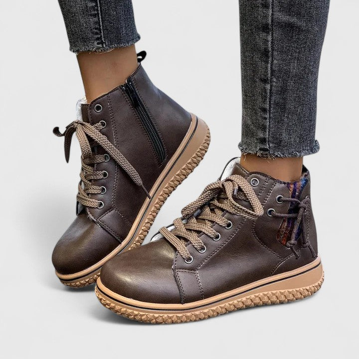 Women's Orthopedic Lace-Up Boots