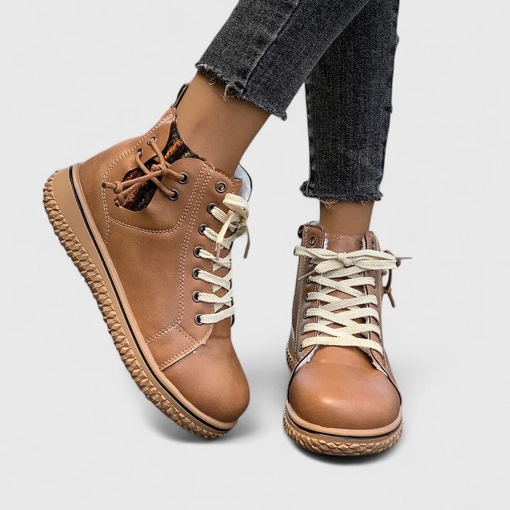 Women's Orthopedic Lace-Up Boots