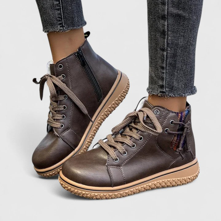 Women's Orthopedic Lace-Up Boots