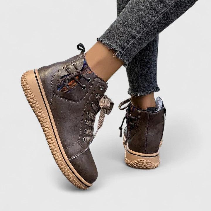Women's Orthopedic Lace-Up Boots