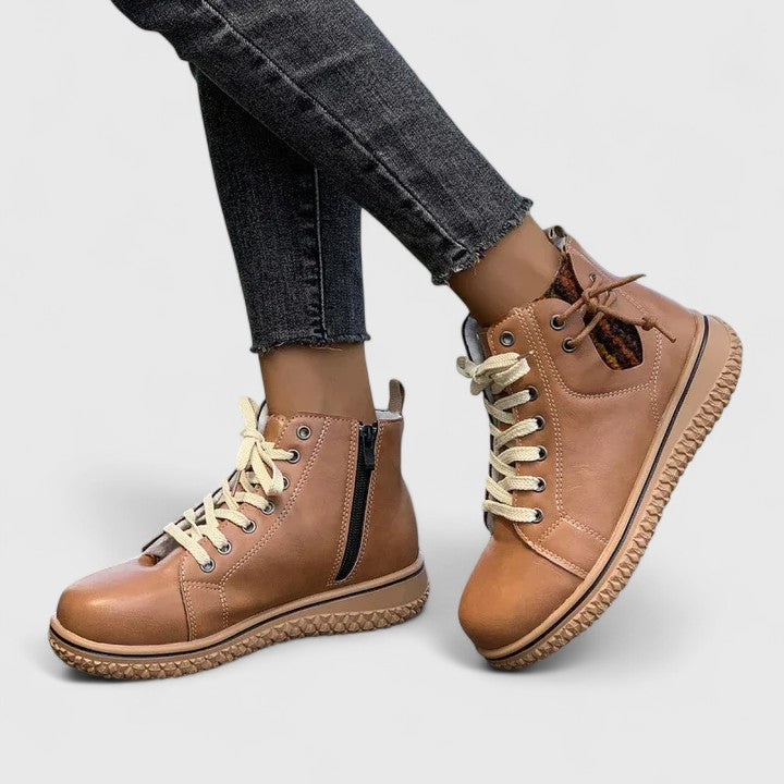 Women's Orthopedic Lace-Up Boots