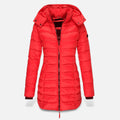 Women's Quilted Slim-Fit Mid-Length Jacket