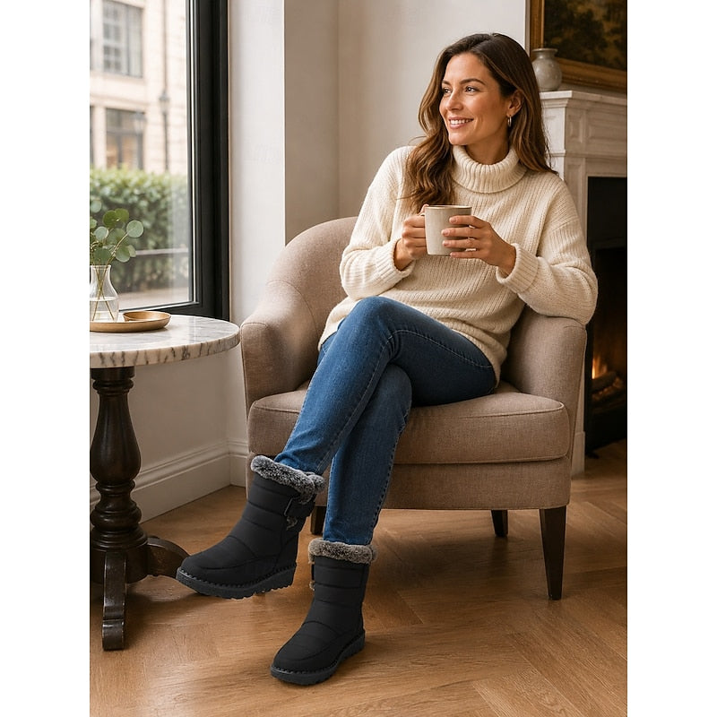 Women's Quilted Winter Boots