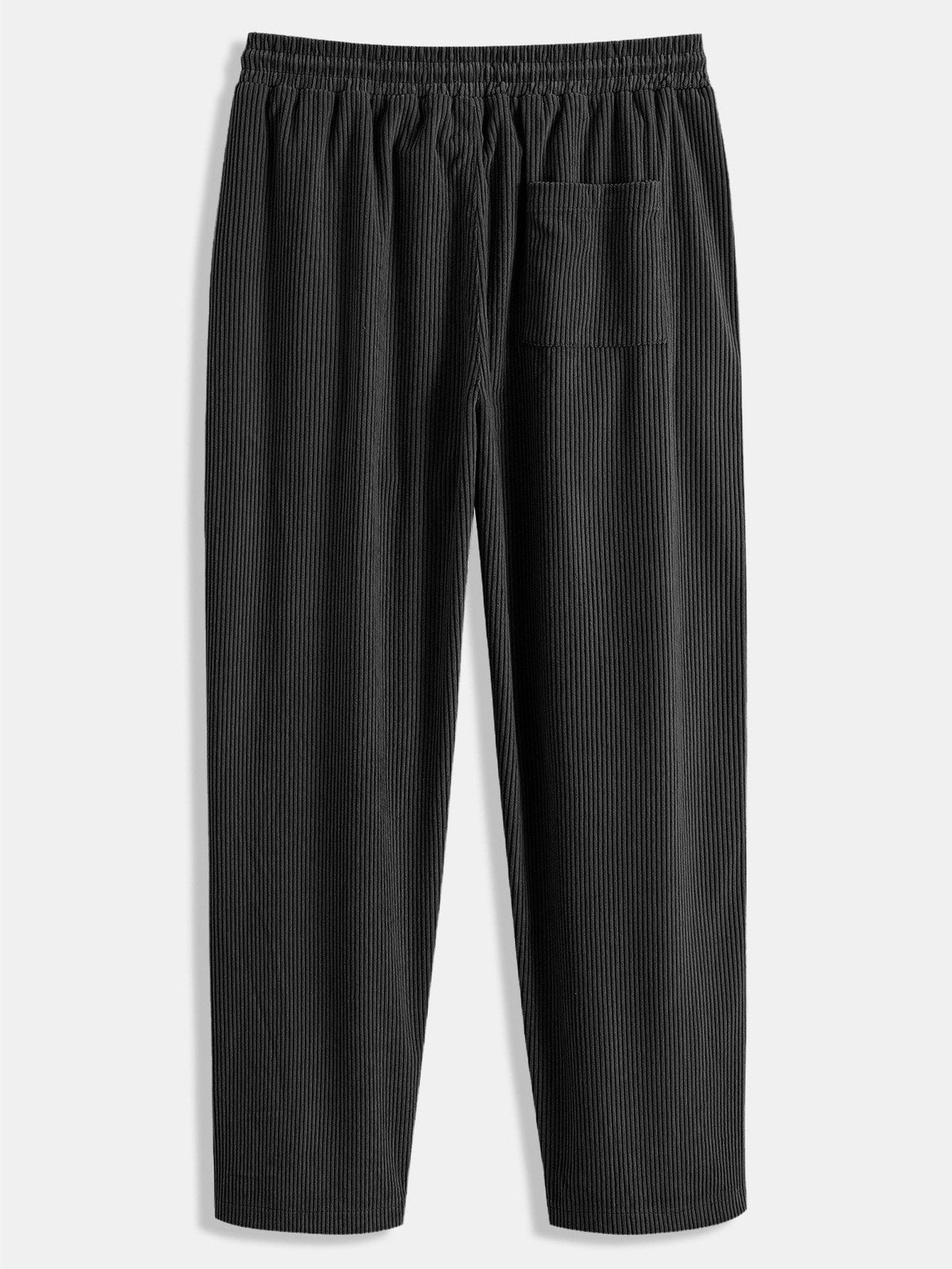 Men's Cuban Collar Corduroy Shirt and Pants Set