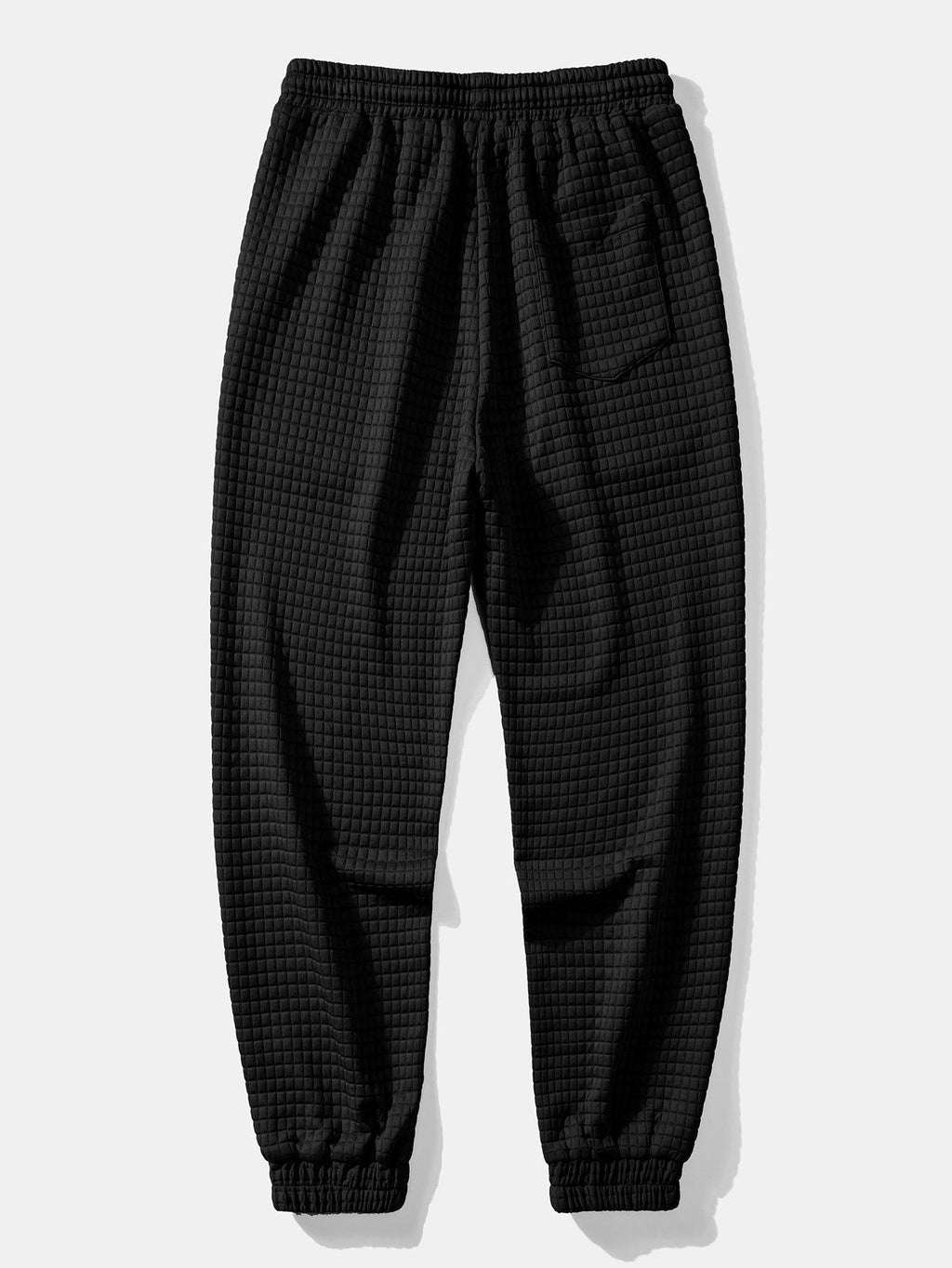 Men's Waffle Hooded Shirt and Jogger Set