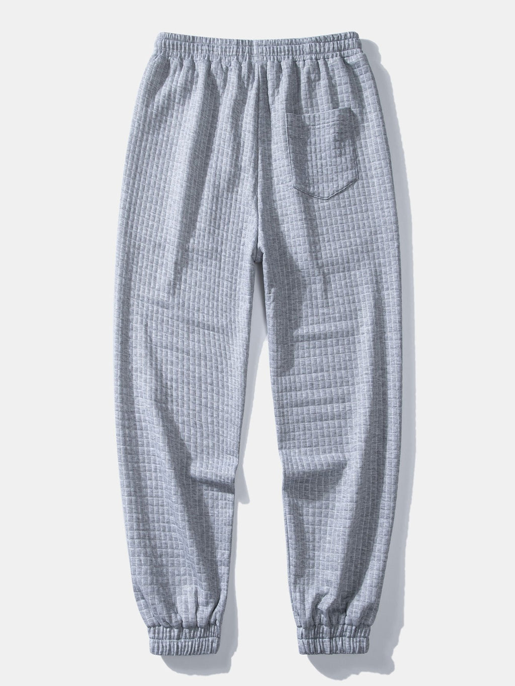 Men's Waffle Hooded Shirt and Jogger Set