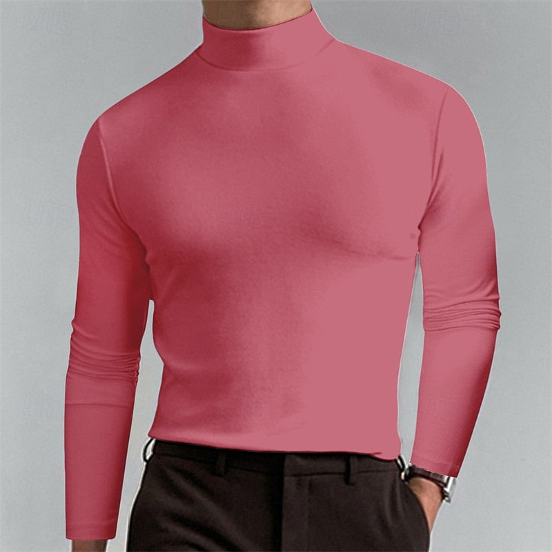 Men's Classic Fit Turtleneck Sweater