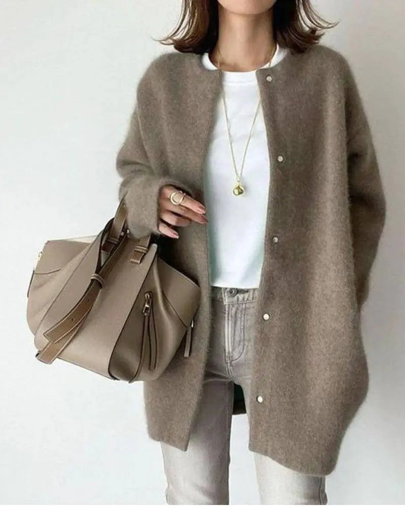 Women's Wool-Blend Cardigan