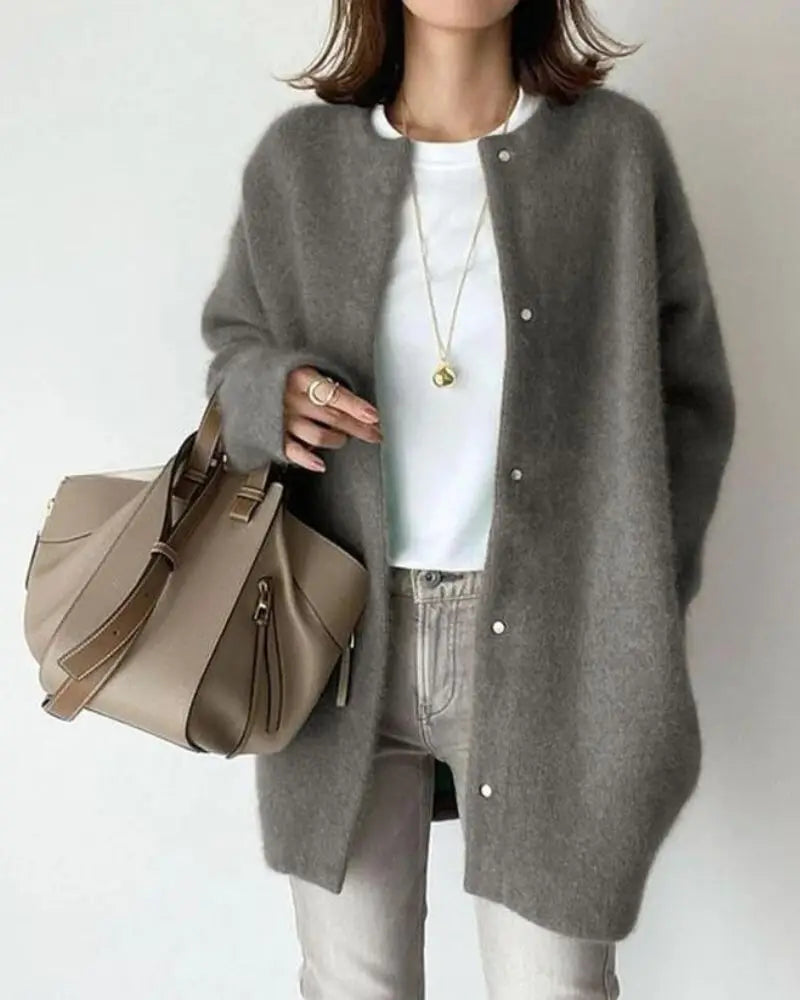 Women's Wool-Blend Cardigan