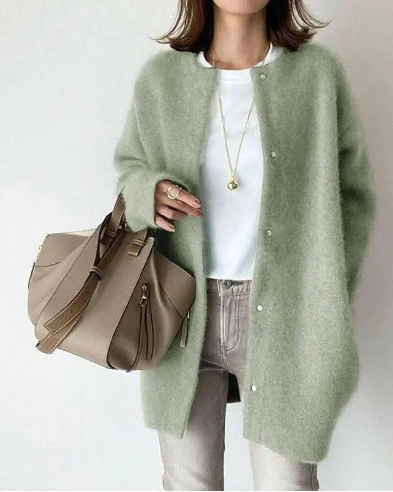 Women's Wool-Blend Cardigan