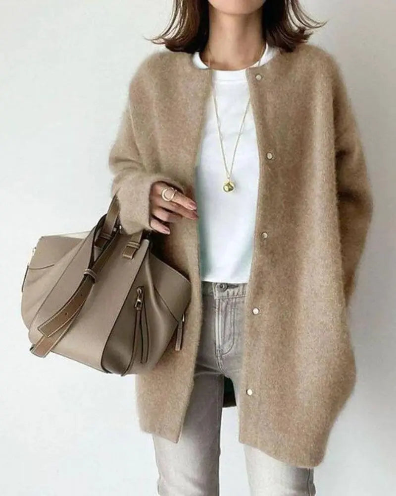 Women's Wool-Blend Cardigan