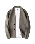 Men's Unstructured Blazer Jacket - Beige