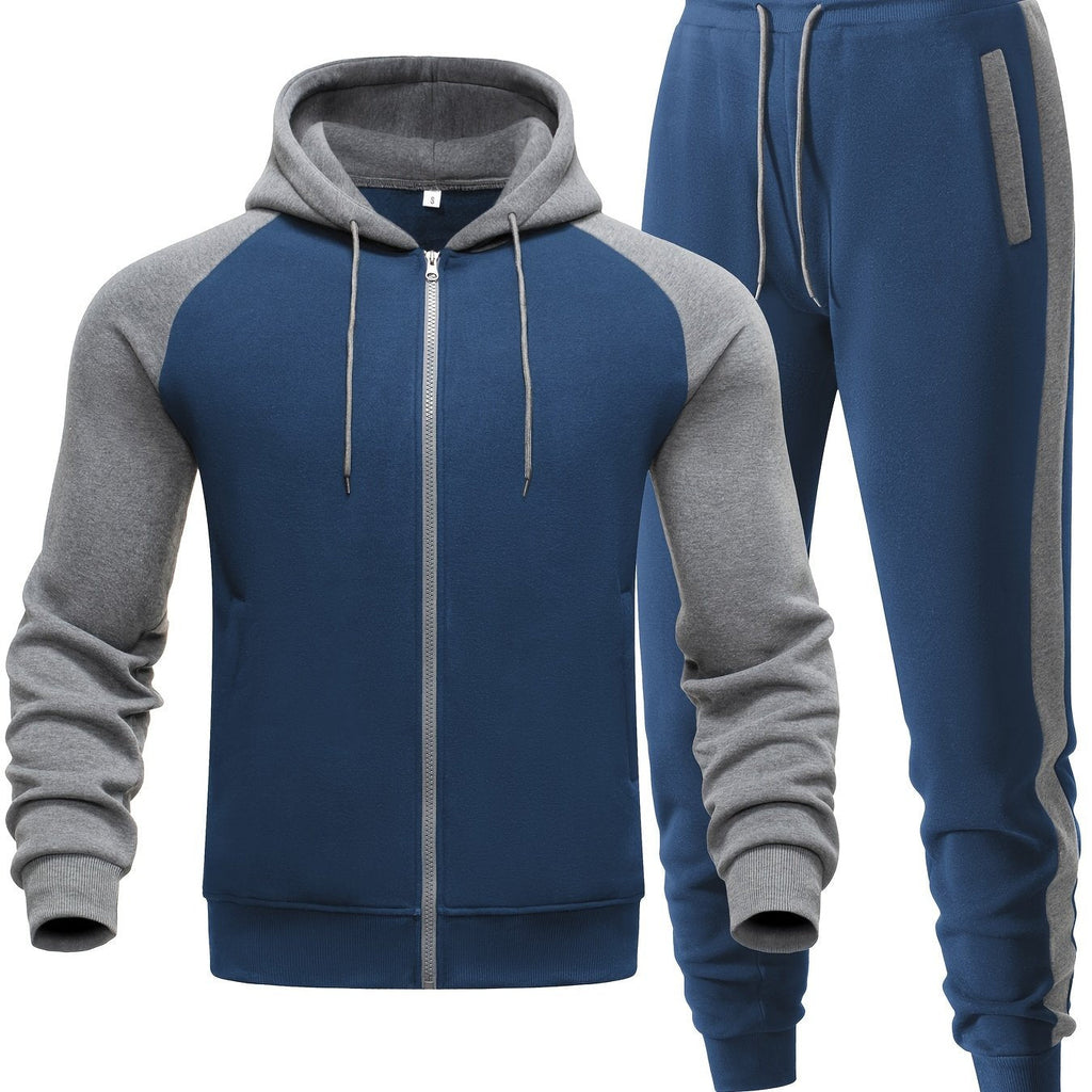 Men's Cotton Blend Hoodie and Jogger Set