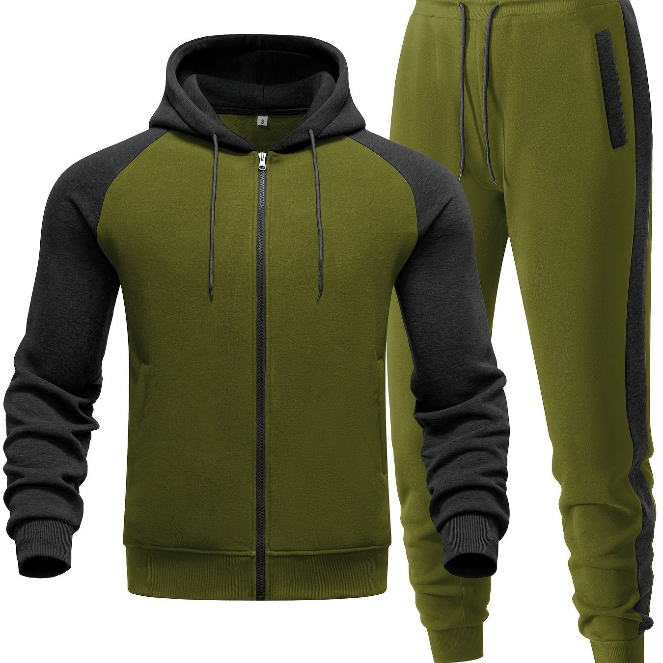 Men's Cotton Blend Hoodie and Jogger Set