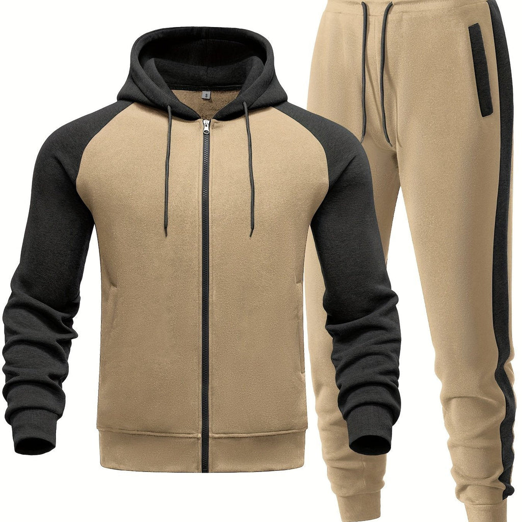 Men's Cotton Blend Hoodie and Jogger Set