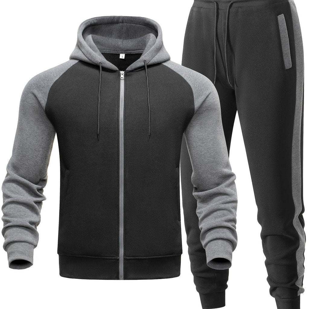 Men's Cotton Blend Hoodie and Jogger Set