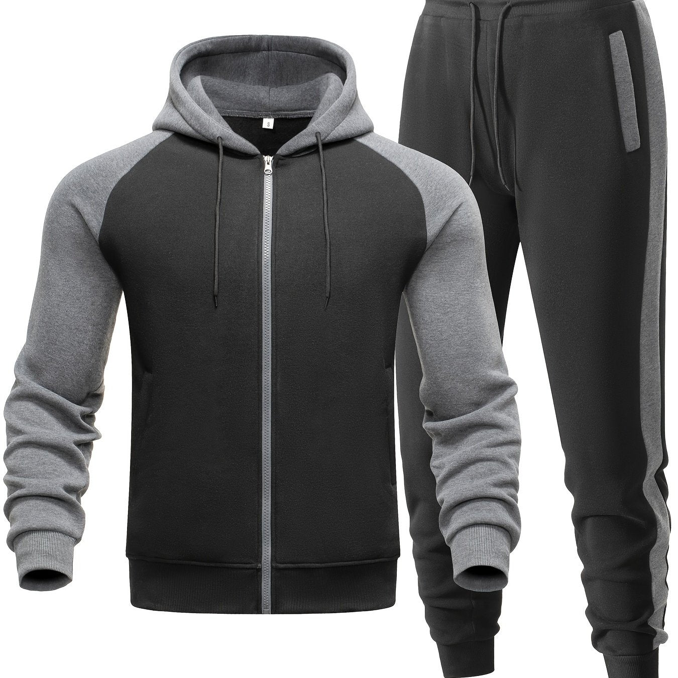 Men's Cotton Blend Hoodie and Jogger Set