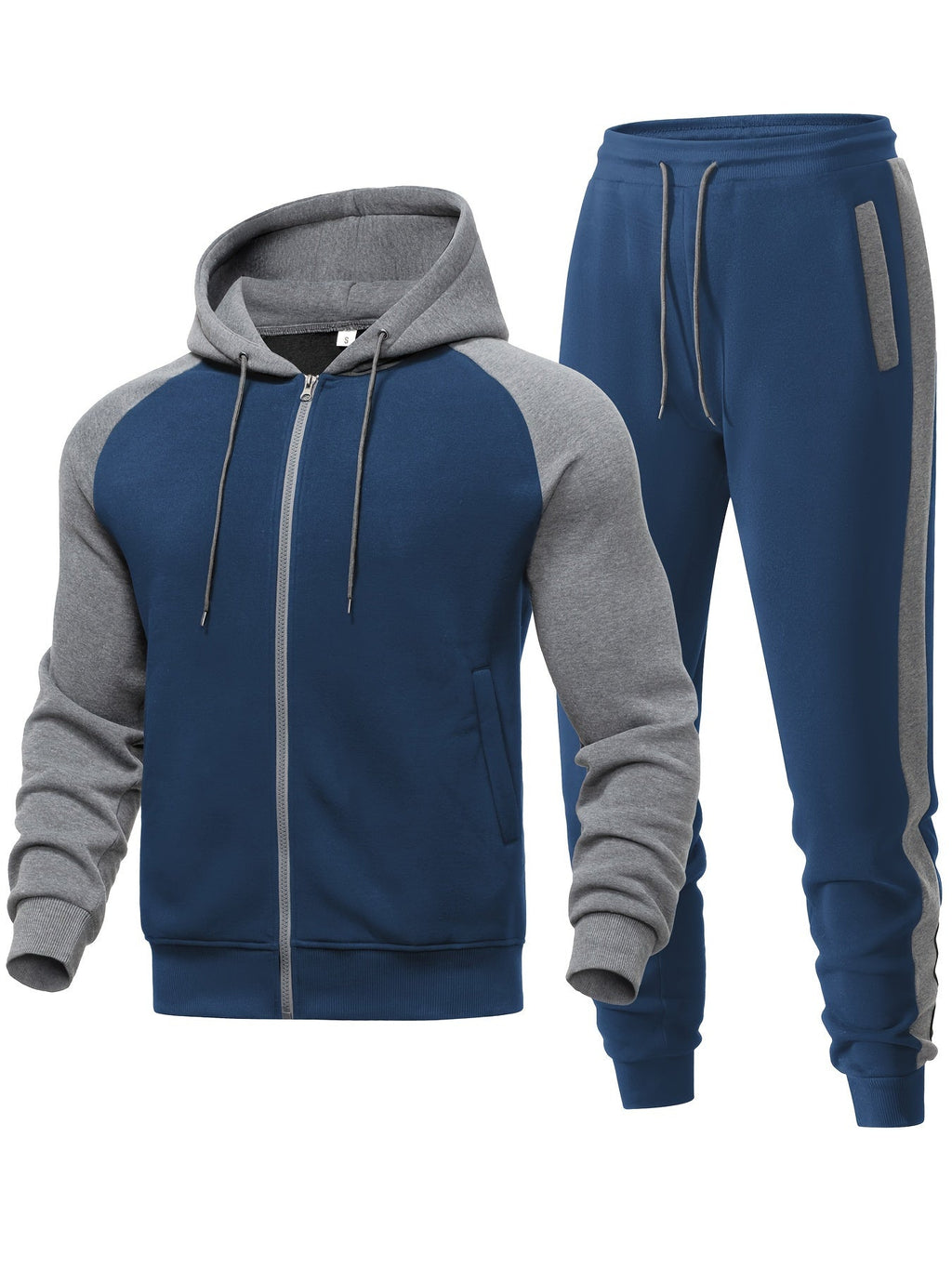 Men's Cotton Blend Hoodie and Jogger Set