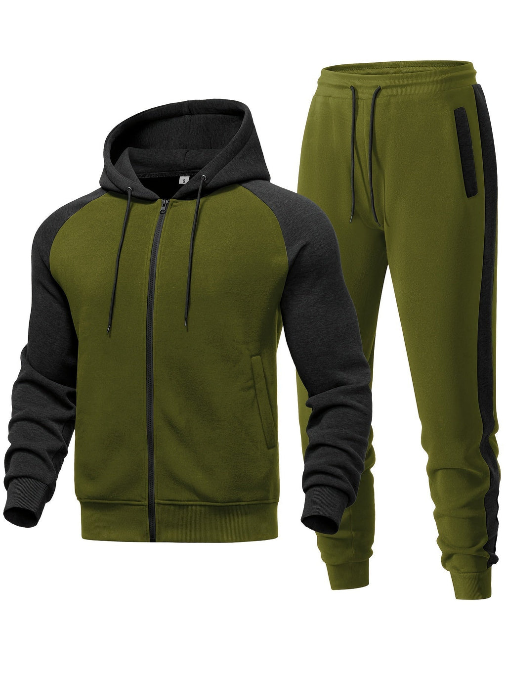 Men's Cotton Blend Hoodie and Jogger Set