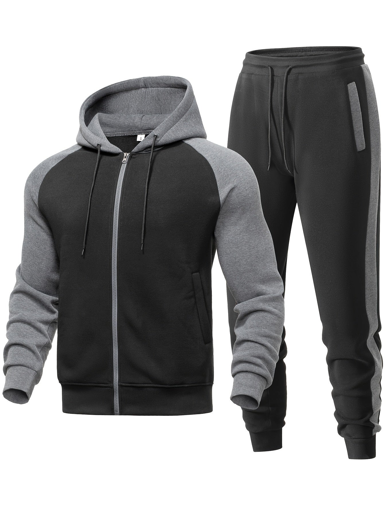 Men's Cotton Blend Hoodie and Jogger Set