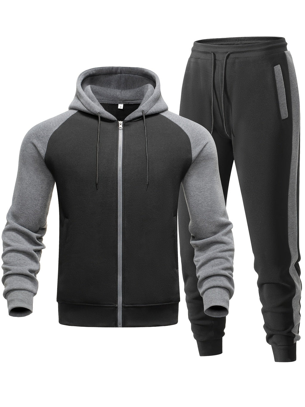 Men's Cotton Blend Hoodie and Jogger Set