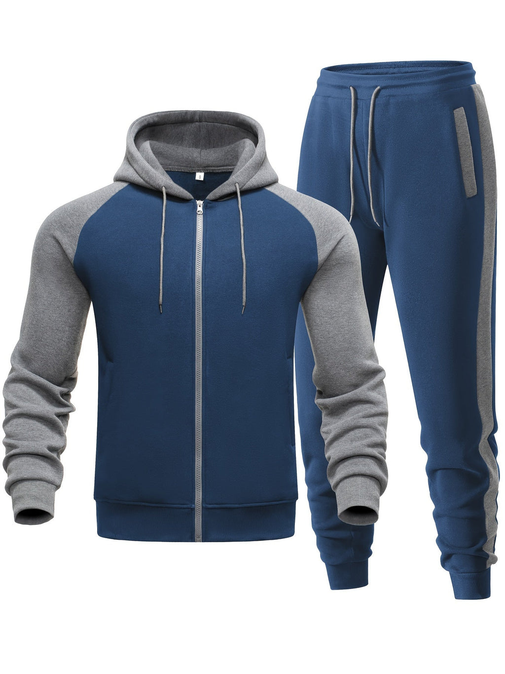 Men's Cotton Blend Hoodie and Jogger Set