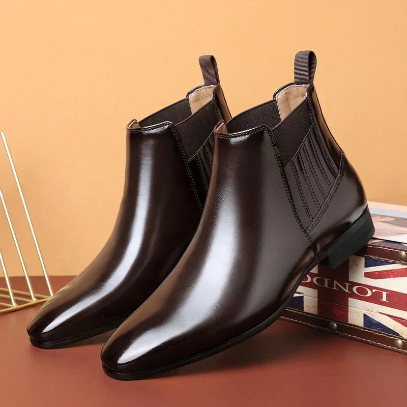 Women's Pointed-Toe Chelsea Ankle Boots