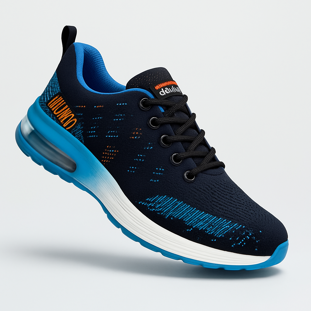 Men's Lace-Up Air-Cushion Safety Shoes