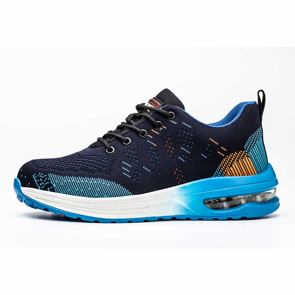 Men's Lace-Up Air-Cushion Safety Shoes