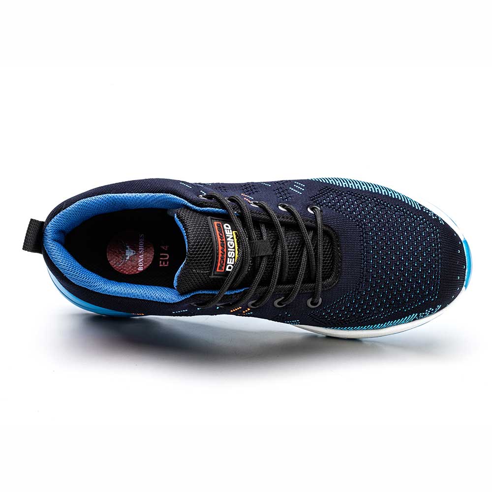Men's Lace-Up Air-Cushion Safety Shoes