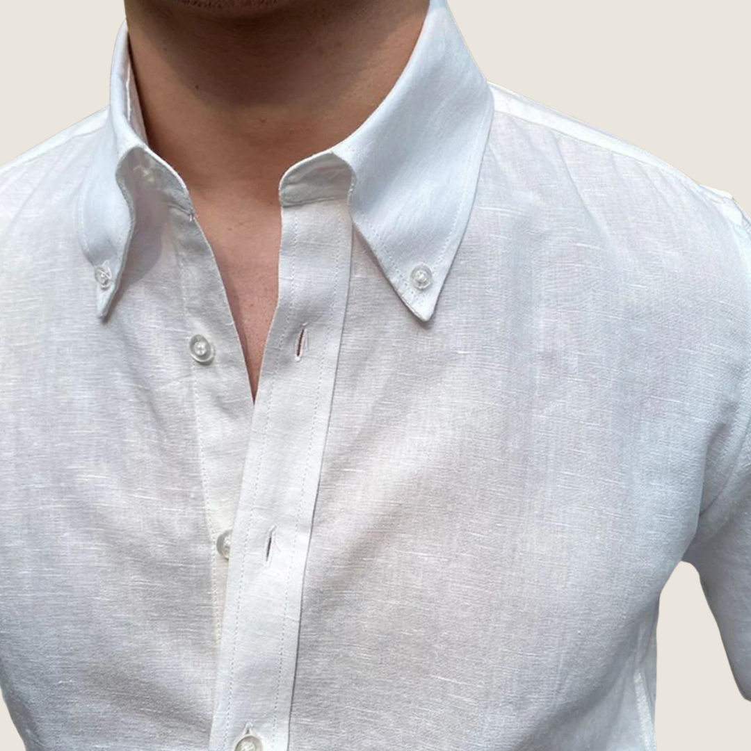 Men's Slim Fit Button-Down Shirt