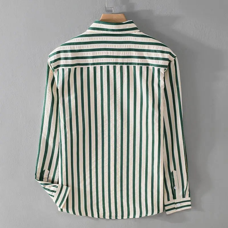Men's Printed Button-Up Shirt