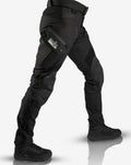 Men's Tactical Multi-Pocket Cargo Pants - Black