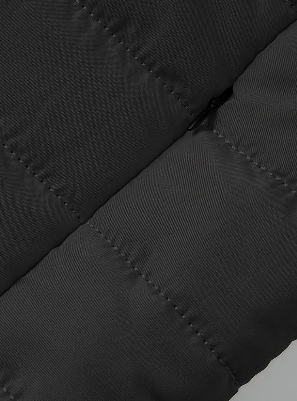 Men's Horizontal-Quilted Packable Zip-Up Puffer Jacket