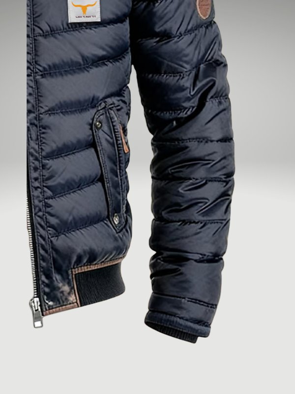 Men's Lightweight Quilted Bomber Jacket