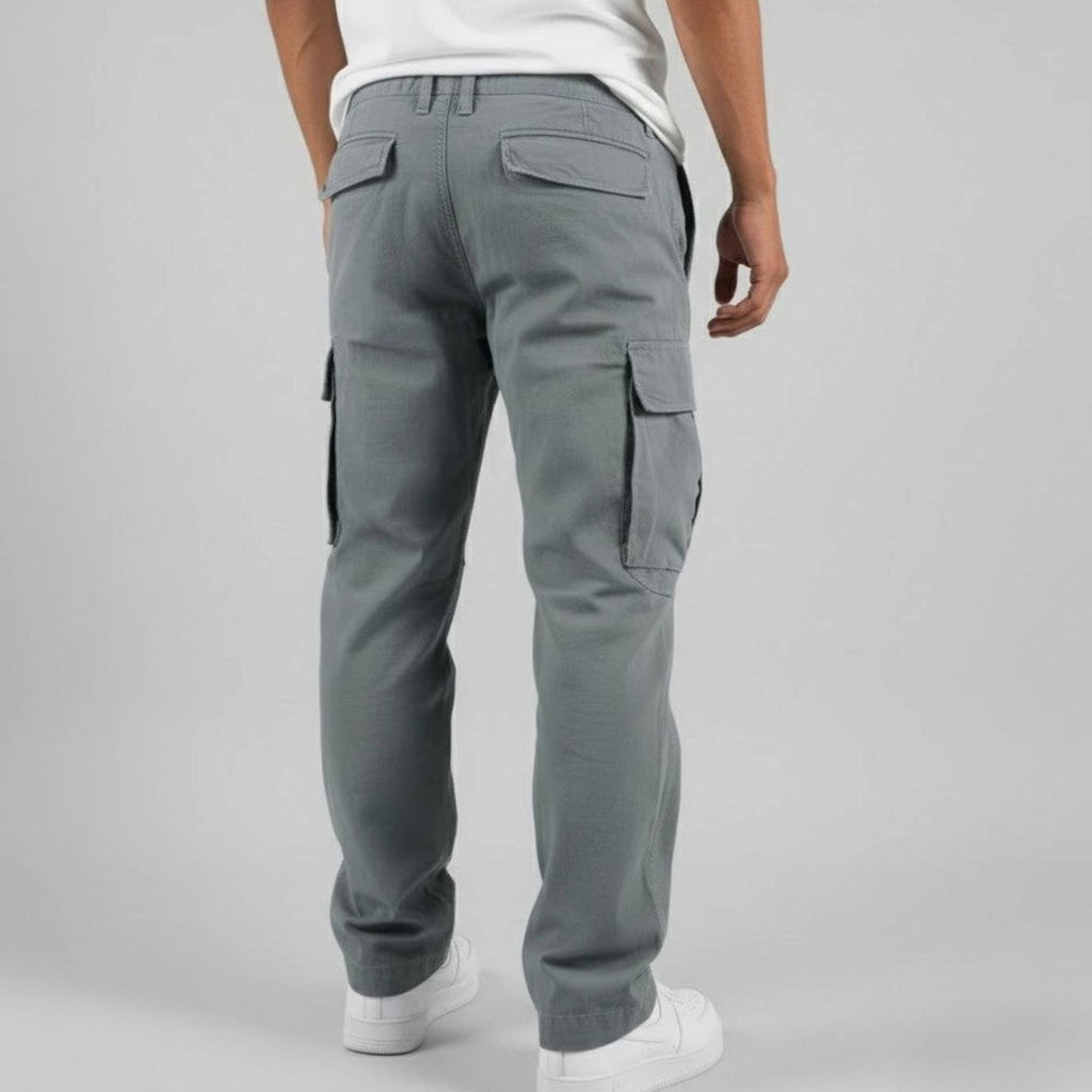 Men's Streetwear Relaxed Fit Cargo Pants