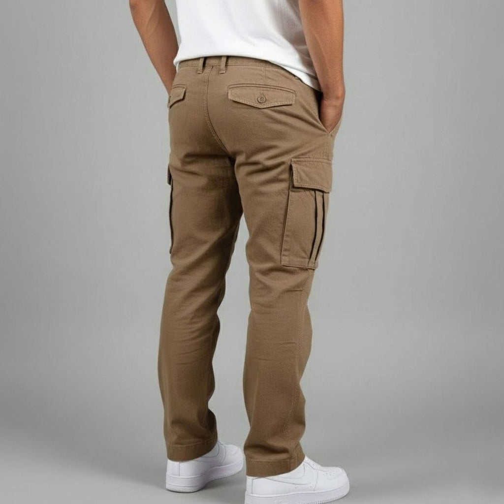 Men's Streetwear Relaxed Fit Cargo Pants