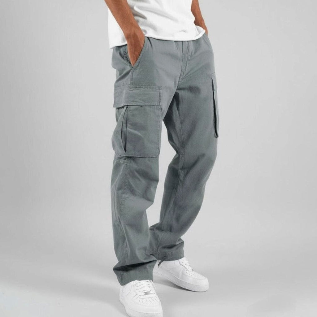 Men's Streetwear Relaxed Fit Cargo Pants