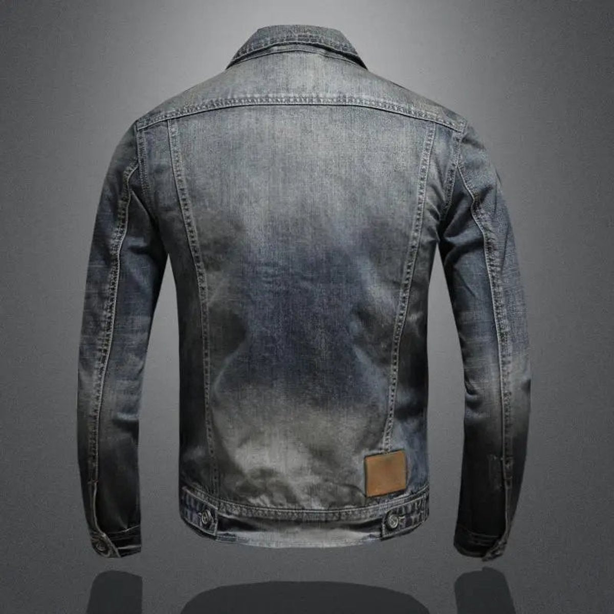 Men's Retro Washed Denim Jacket