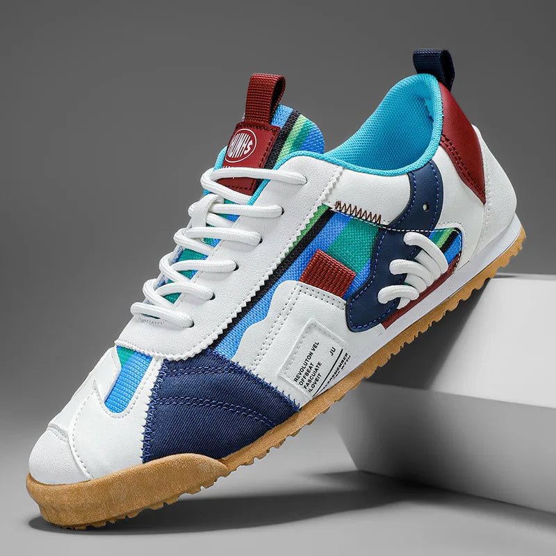 Men's Suede Mesh Trail Sneakers