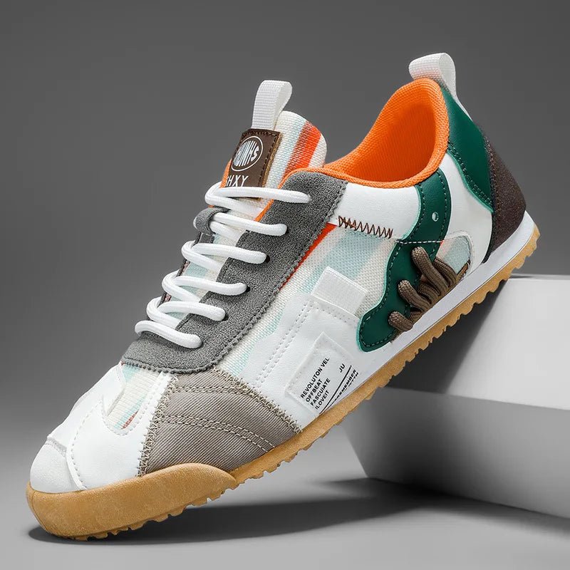 Men's Suede Mesh Trail Sneakers