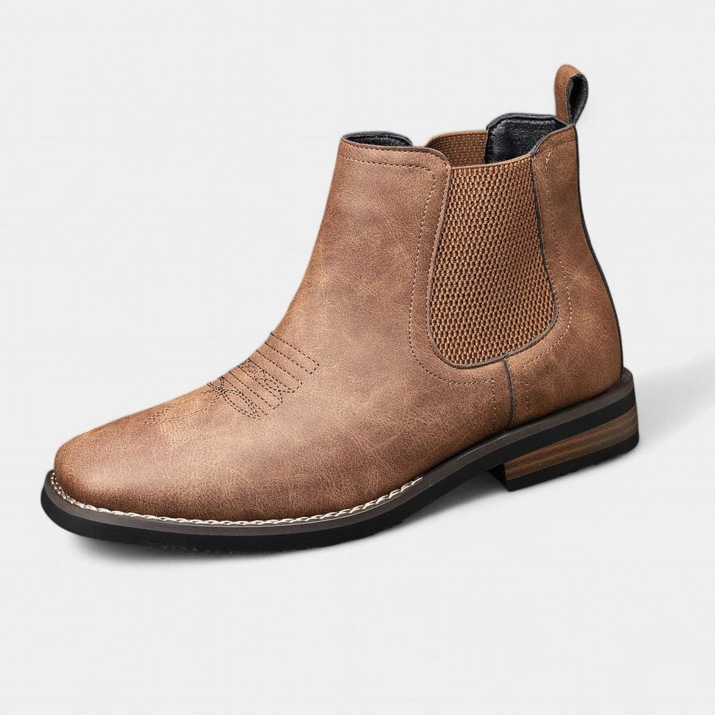 Men's Western Chelsea Slip-On Boots