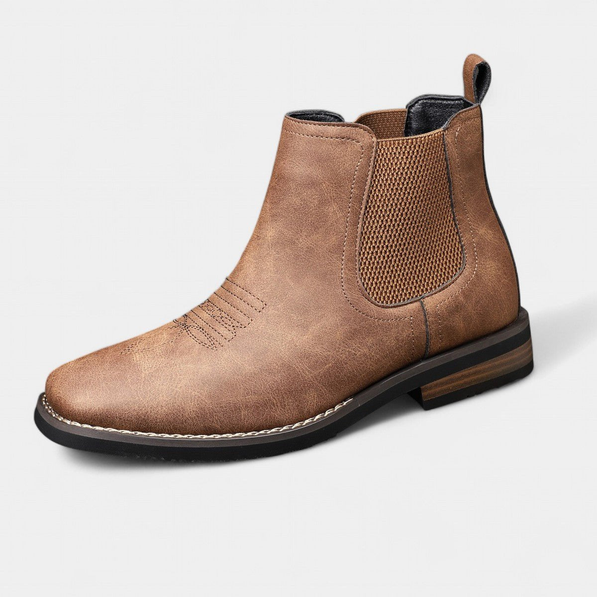 Men's Western Chelsea Slip-On Boots