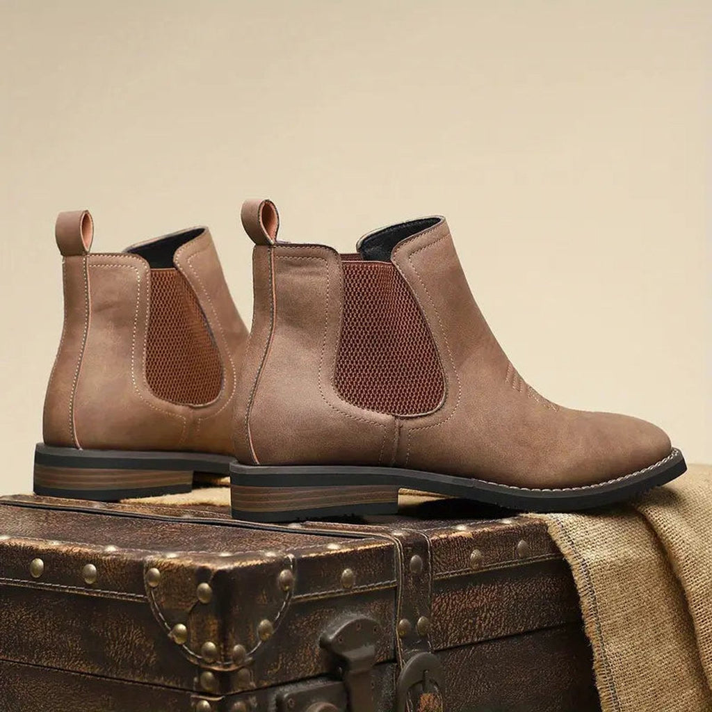 Men's Western Chelsea Slip-On Boots
